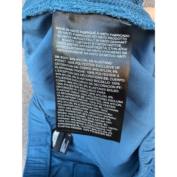 The North Face Class V Dual Shorts Mens Small Banff Blue 7" Inseam Swim Hike - Picture 7 of 7